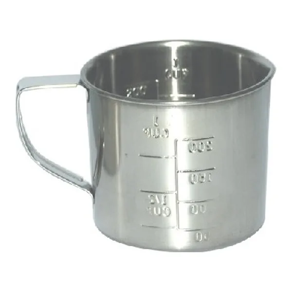 不銹鋼 寬口量杯 200 cc YM-0821