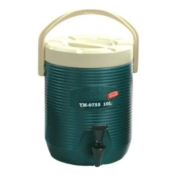 不銹鋼內膽 保溫‧冷茶桶 10L（PE 外殼） YM-0755
