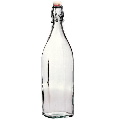 Bormioli Rocco Swing 扣式密封瓶 方型醃漬瓶(扣式密封) 1000cc P31472