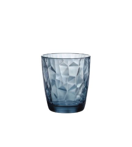Bormioli Rocco Diamond 鑽石 水杯 藍 390cc P32259