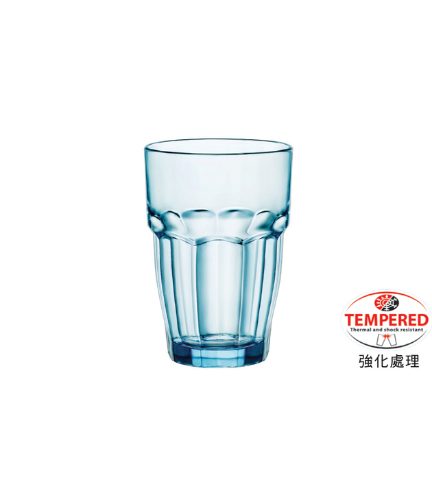 Bormioli Rocco Rock Bar 彩色 水藍色 飲料杯 370cc P41897