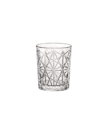 Bormioli Rocco Lounge 雕花 威士忌杯 390cc P66224