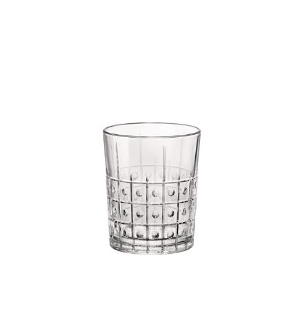 Bormioli Rocco Este 雕花 威士忌杯 390cc P66226