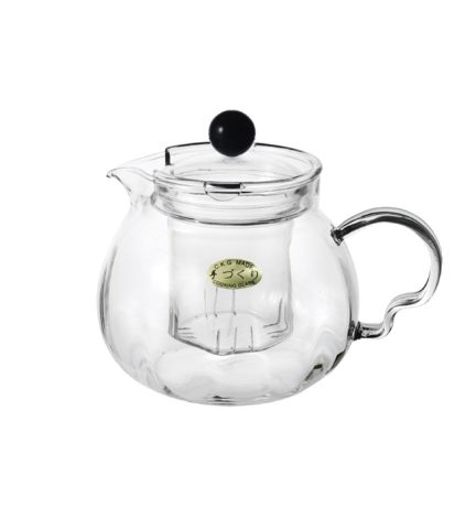 耐熱玻璃 玻璃花茶壺 標準南瓜壺（含蓋） 600cc K021A