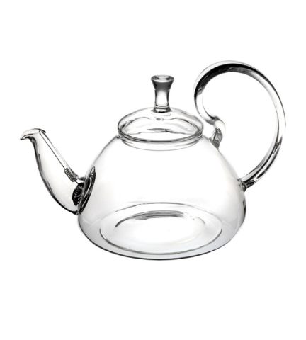 耐熱玻璃 玻璃花茶壺 風采逸仙壺（中） 600cc K026M