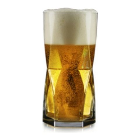 Crisa 冷飲杯 菱形切紋冷飲杯 465cc C-1710860
