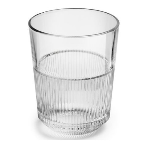 Crisal 可疊杯・寬口杯 可疊線條杯 320cc CL-928877