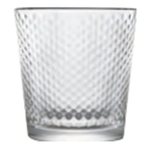 Libbey 紋路・可疊款 鑽紋威士忌杯 237cc L-15881