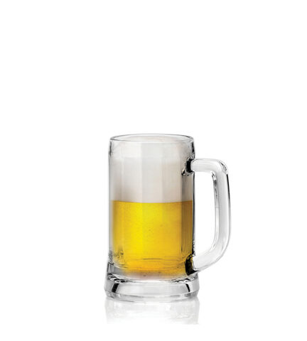 Ocean Munich 慕尼黑 直紋附柄啤酒杯 355cc BP00840