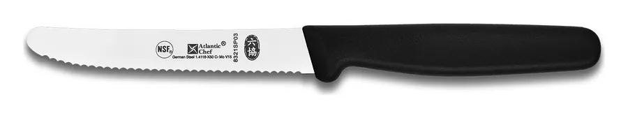 Atlantic Chef 實用小刀 圓頭鋸齒水果刀 8321SP03