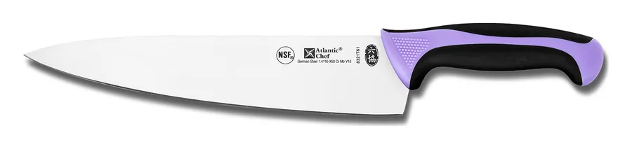 Atlantic Chef 過敏原管理紫色刀柄 主廚刀 8321T61PU