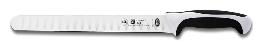 Atlantic Chef 西式彩色刀柄 打凹槽薄片刀 8321T73