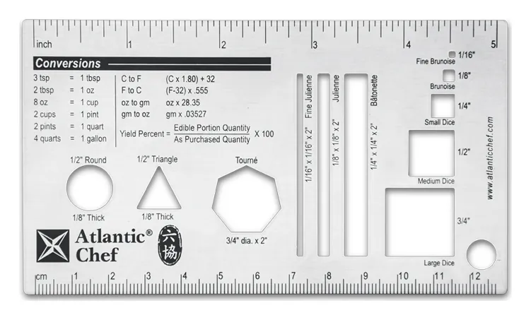 Atlantic Chef 廚房剪刀與配件 工具尺-(小) 9100G33
